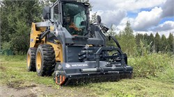 Мульчирующая косилка на мини погрузчик XCMG 10703