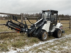 Траншеекопатель на мини трактор Taian 10706