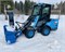 Снегометатель 1500 мм на мини погрузчик Митракс 202