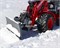 Отвал снегоуборочный гидро 1800 мм на мини погрузчик Polar Badger 76